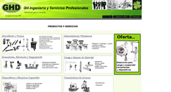 Desktop Screenshot of ghd.com.mx